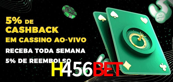Promoções do cassino ao Vivo H456BET
